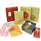 Wrapables 50 Gift Tags/Kraft Hang Tags with Free Cut Strings for Gifts, Crafts & Price Tags, Large Scalloped Edge, Shimmer Silver